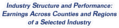 Illinois - Earnings Across Counties and Regions of a Selected Industry