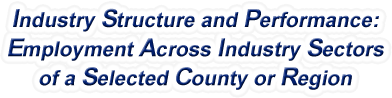Illinois - Employment Across Industry Sectors of a Selected County or Region